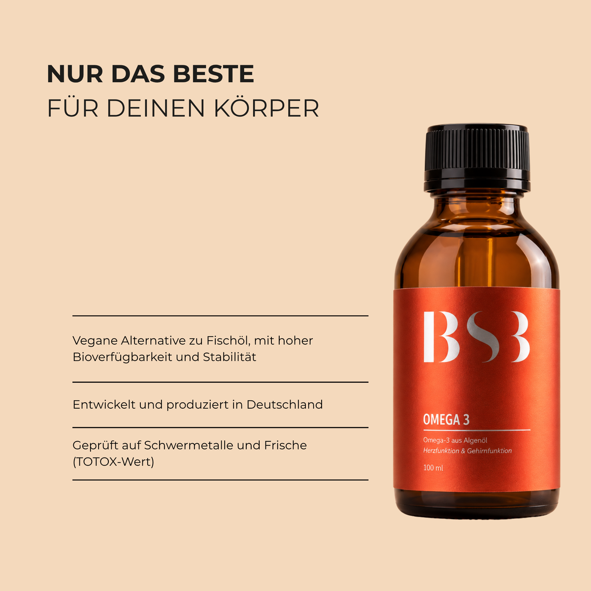 BS3 Omega 3, Produktansicht 3