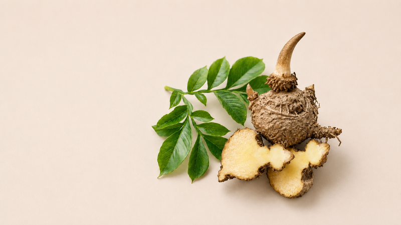 Glucomannan (aus der Konjakwurzel)